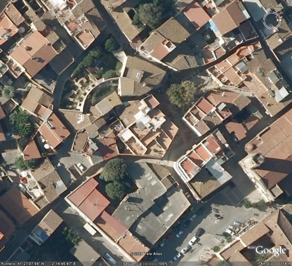 Badalona, zona del teatro