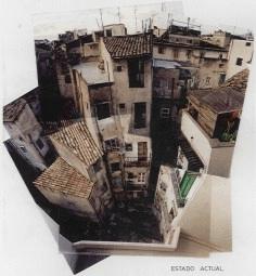 Fotomontaje: Panor&aacute;mica del patio.